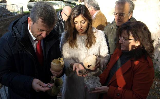 Se han recuperado piezas de cerámica, algunas en muy buen estado de conservación