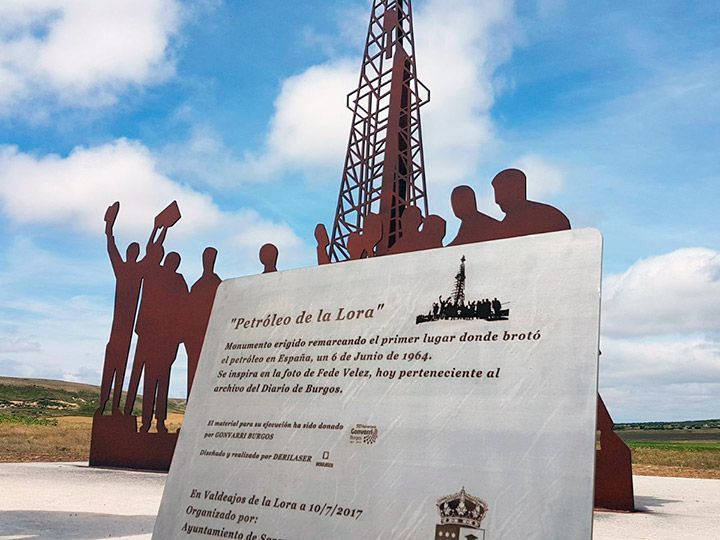 El pozo 1 de Ayoluengo ya está señalizado pero los vecinos quieren que vuelva la actividad de extracción/BurgosConecta