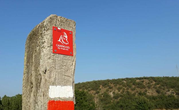 Señalización en el Camino del Cid/BC