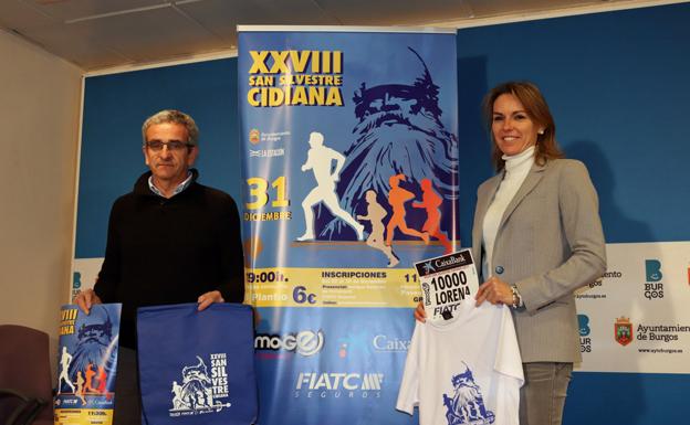 José Aurelio Puras y Lorena de la Fuente en la presentación de esta edición