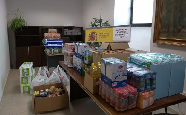 La Subdelegación entrega 350 Kg de alimentos a las Hermanitas de Ancianos Desamparados