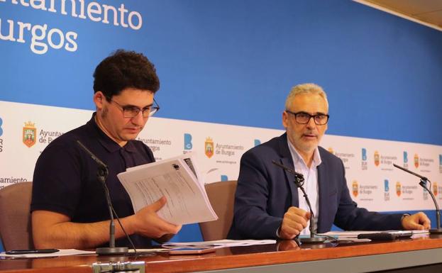 Raúl Salinero y Marco Antonio Majón en rueda de prensa/PCR