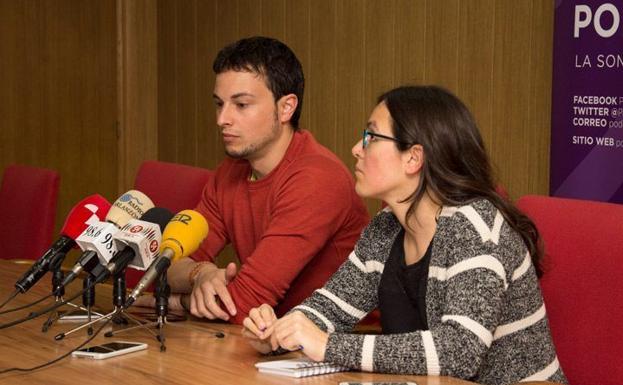 Imagen de archivo de Díez y Domínguez en rueda de prensa/GIT