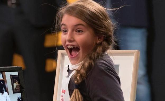 Esther Requena, ganadora de la quinta edición de 'MasterChef Junior'./