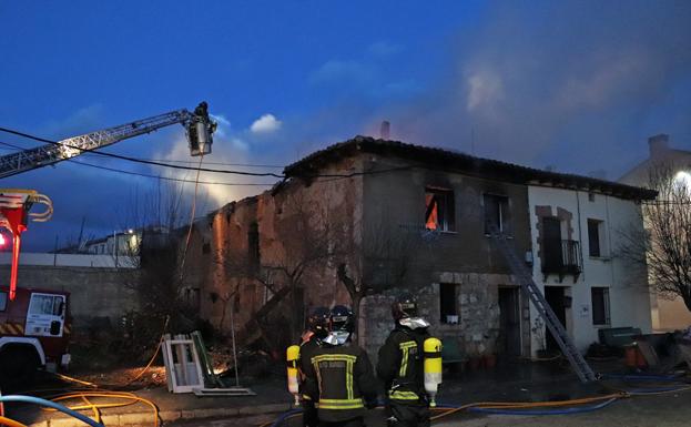 Vivienda en la que se ha producido el incendio/Rodrigo González Ortega