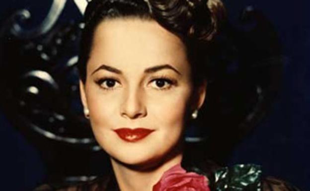 Olivia de Havilland. /