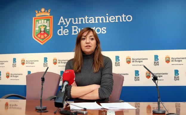 Carolina Blasco, portavoz municipal y presidenta de Aguas de Burgos/Rodrigo González Ortega