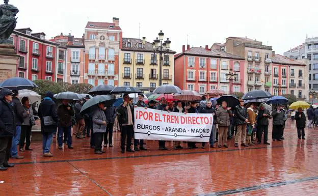 Manifestación de este sábado en la Plaza Mayor/CLR