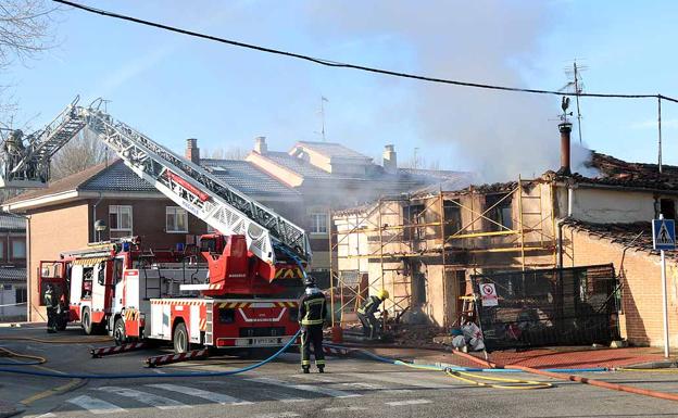 Actualizacion Arde Una Vivienda En Obras En El Barrio De La Ventilla Burgosconecta