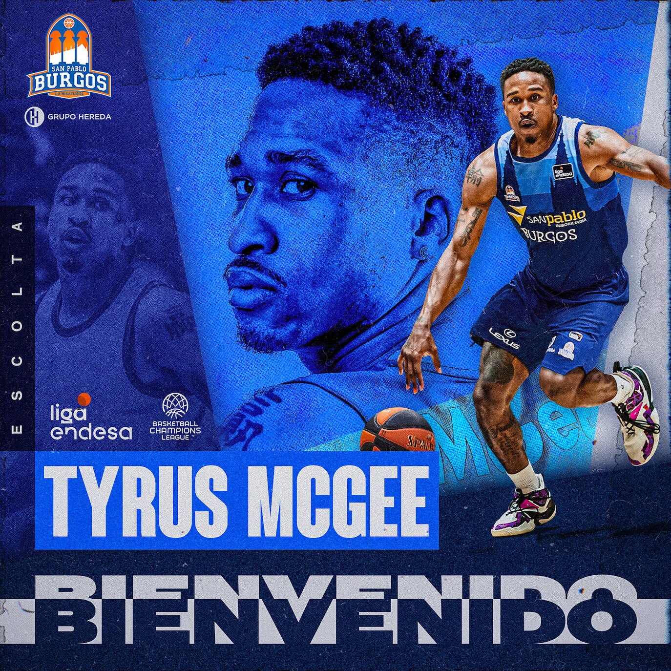 Tyrus McGee, new addition to San Pablo Burgos. 