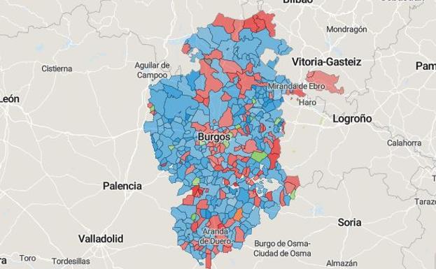 Consulta aquí los resultados electorales en Burgos calle a calle