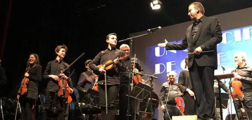 La Orquesta de la Escuela Municipal de Música de Burgos interpreta &#39;Un concierto de cine&#39;